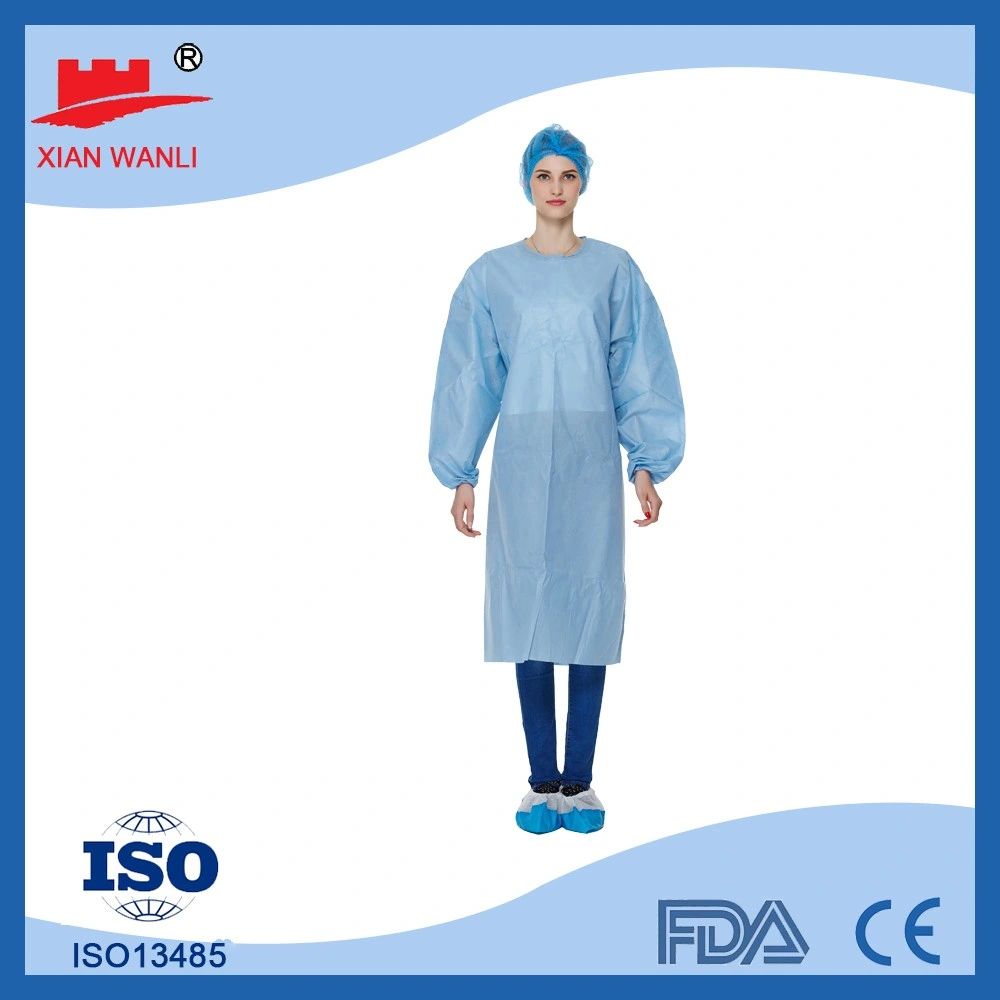 Doctor Uniform Cheap Medical Supply Hospital Protective Clothing Patient Gown Dental Surgical Gowns Waterproof Polypropylene Disposable Isolation Gowns