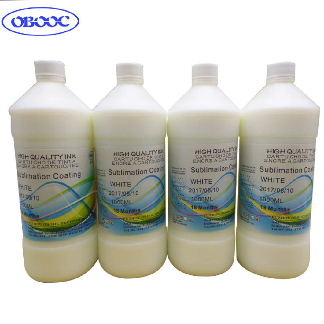 1000ml Bottle Cotton Sublimation Ink Coating for 100% Polyester Fabric