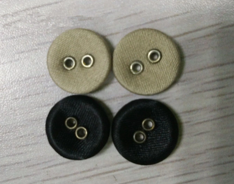 Aluminum Fabric Cover Button