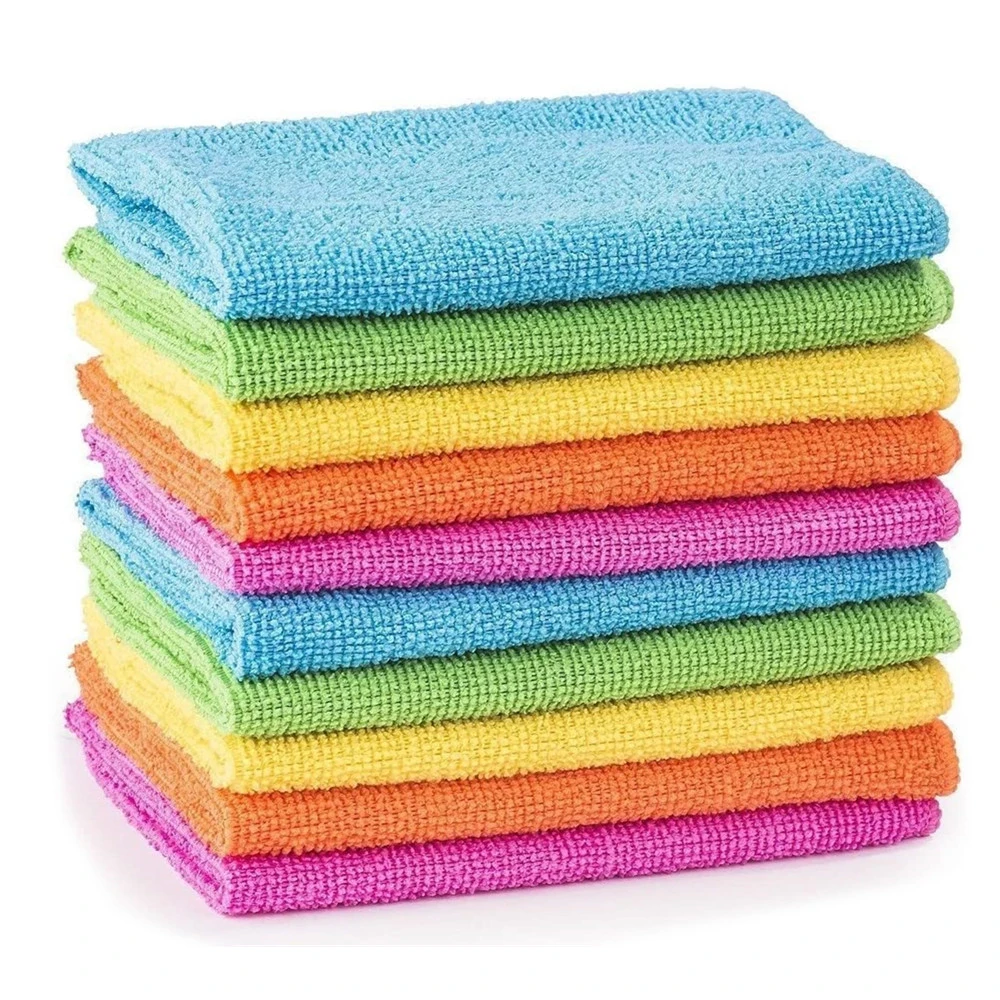 80% Polyester 20% Polyamide Stain Removing Car Wash Cleaning Towels Home Glass or Kitchen Rags Eco-Friendly Microfiber Towel Reusable Cleaning Cloth