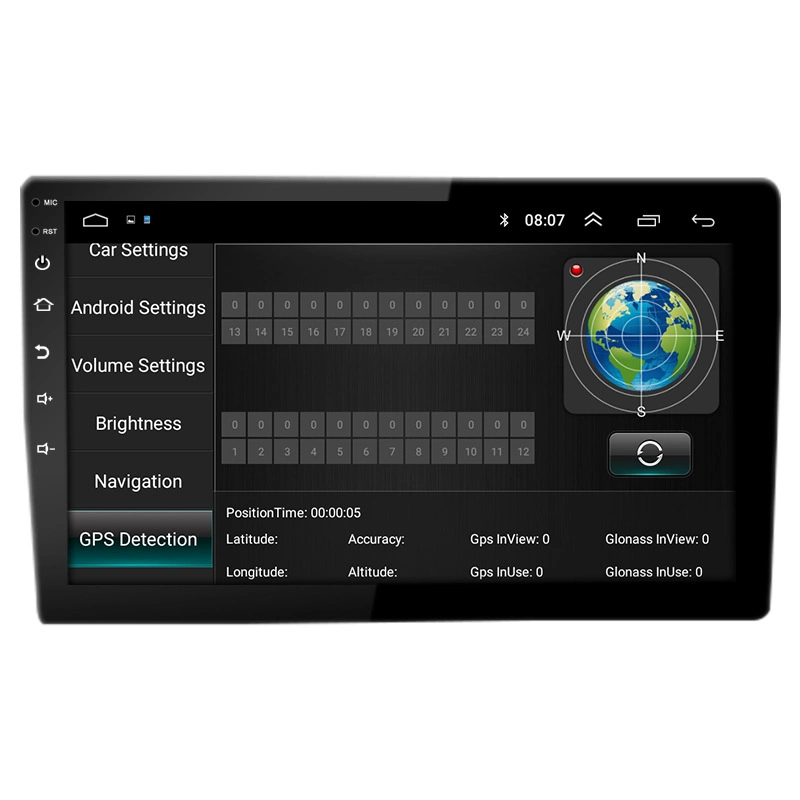Autoradio Android 10.0 Radio stéréo de voiture GPS Navi Joueur 2+16g, 2+32g 9pouces 1DIN IPS