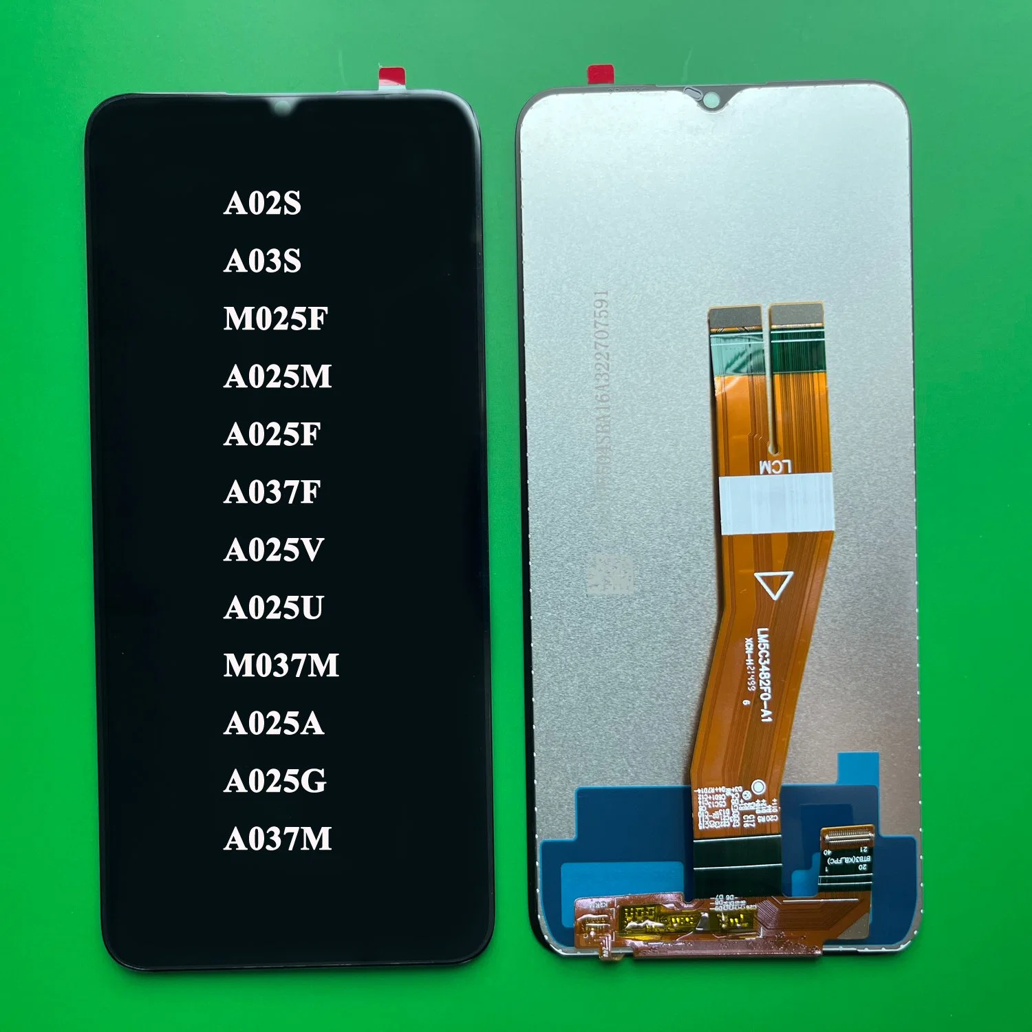 شاشة اللمس الخاصة بالجمعية الأصلية بالجملة لـ Samsung Galaxy A02s A03s M025f A025m A025f A037f A025V A025u M037m A025A A025g A037m شاشة عرض أقراص LCD للهاتف المحمول