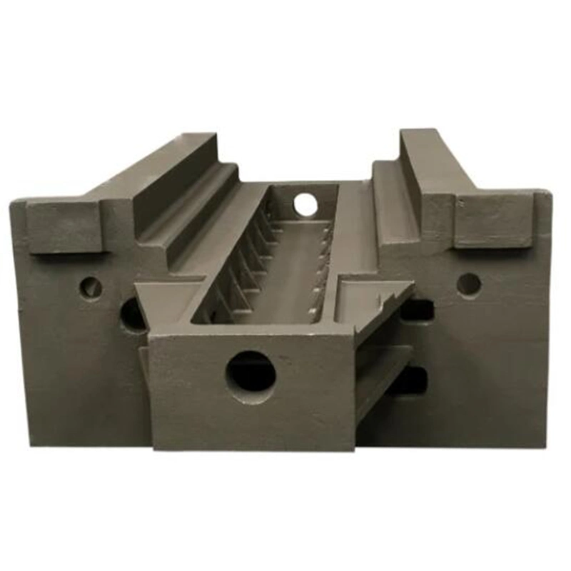 Machine Tool Nodular Iron Casting Base Slant Bed for Korea CNC Machine