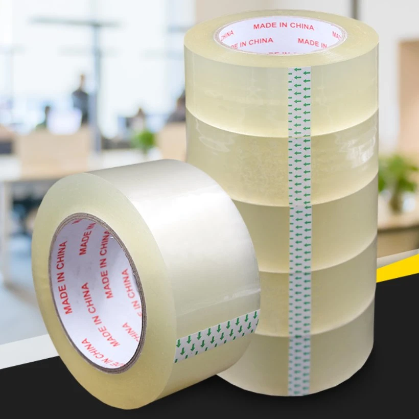 Custom BOPP Clear Tapes Brown Box Packing Tape Adhesive Paper Tape