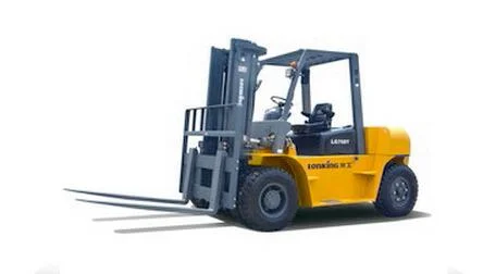 China Brand Lonking Big Brand 7ton Diesel Manual ForkLift Truck LG70dt