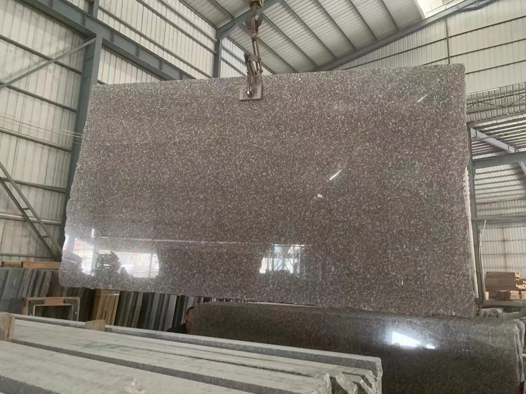 Polished Pink G664 Granite for Stair Steps/Tombstone/Fountain/Vanity Top/Tile