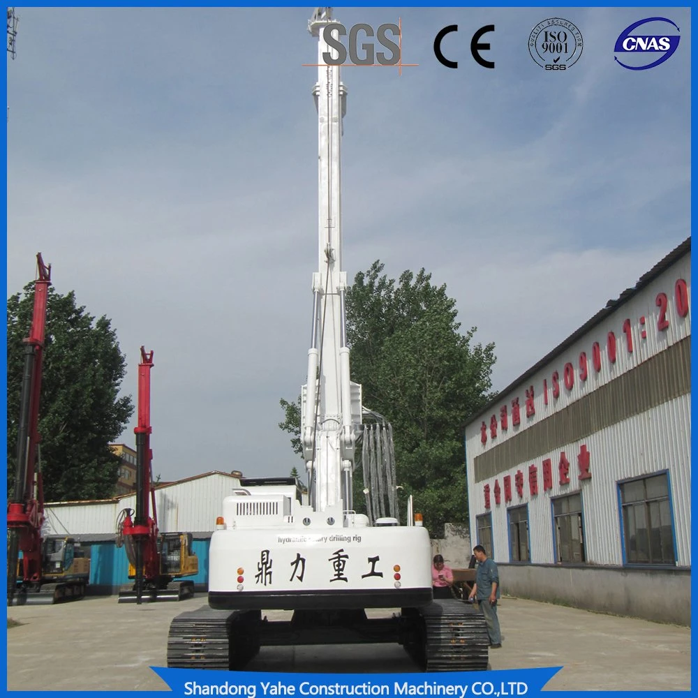 China Products/Suppliers. Hydraulic Borehole Drilling Machine with Crawler Chassis Dr-120 Rotary Piling Rig Pile Driver