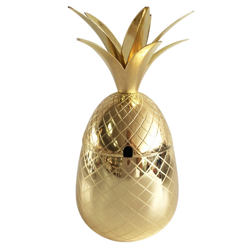 Different Oz Size Stainless Steel Food Grade Pineapple Shaped Cocktail Glass