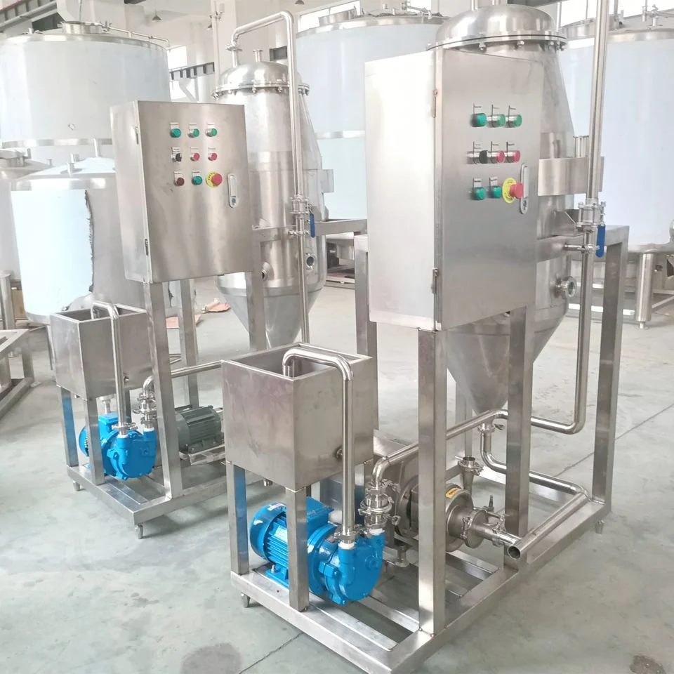 Less Than 1000lph Capacity for Juice Milk Dairy Beverage Deaerator Equipment