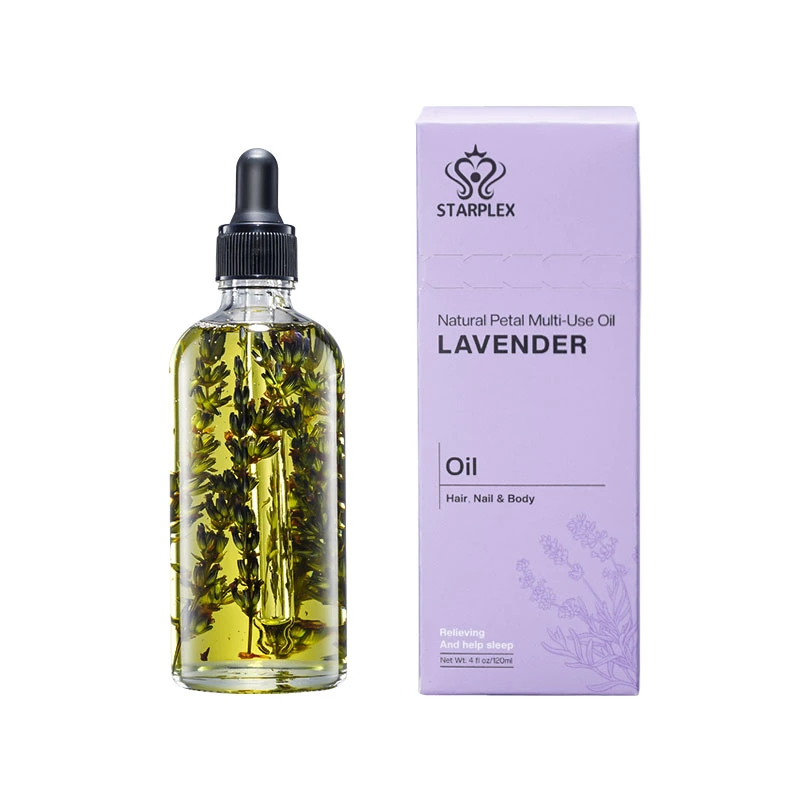 O OEM de distribuidor de óleo de cabelo Fragrance Alecrim massagem facial de Lavanda Rose Orgânicos Hidráulico Corpo Pele Óleo Essencial