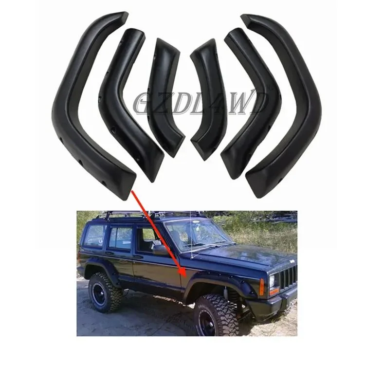 4X4 Wheel Arch Fender Flares Suit for Cherokee Xj 1984-2001