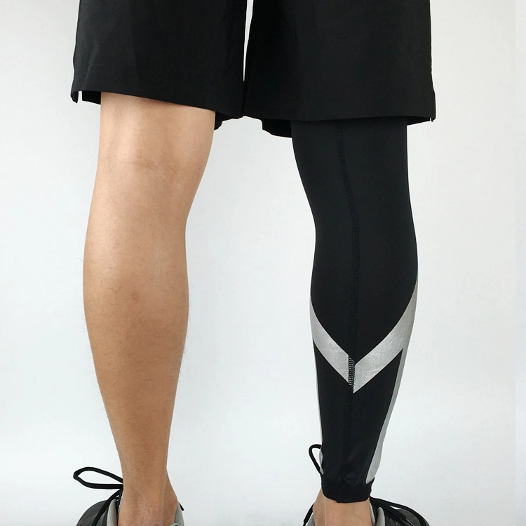 Lfn211#Leg Sleeves Long Stretch Full Knee Brace for Basketball Football Baseball