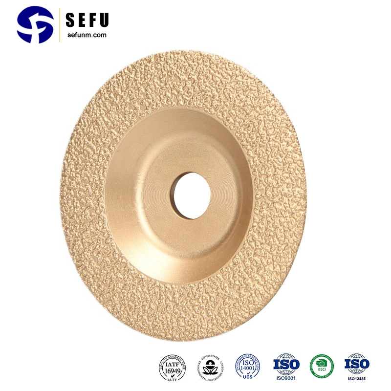 Sefu China Diamond Burr Bits Suppliers 100m Vacuum Brazed Saw Blade/Diamond Tool Diamond Cut Blade for Grinder