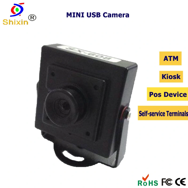 0.3MP 2.8mm Mini Digital USB Camera for ATM Kiosk (SX-608)