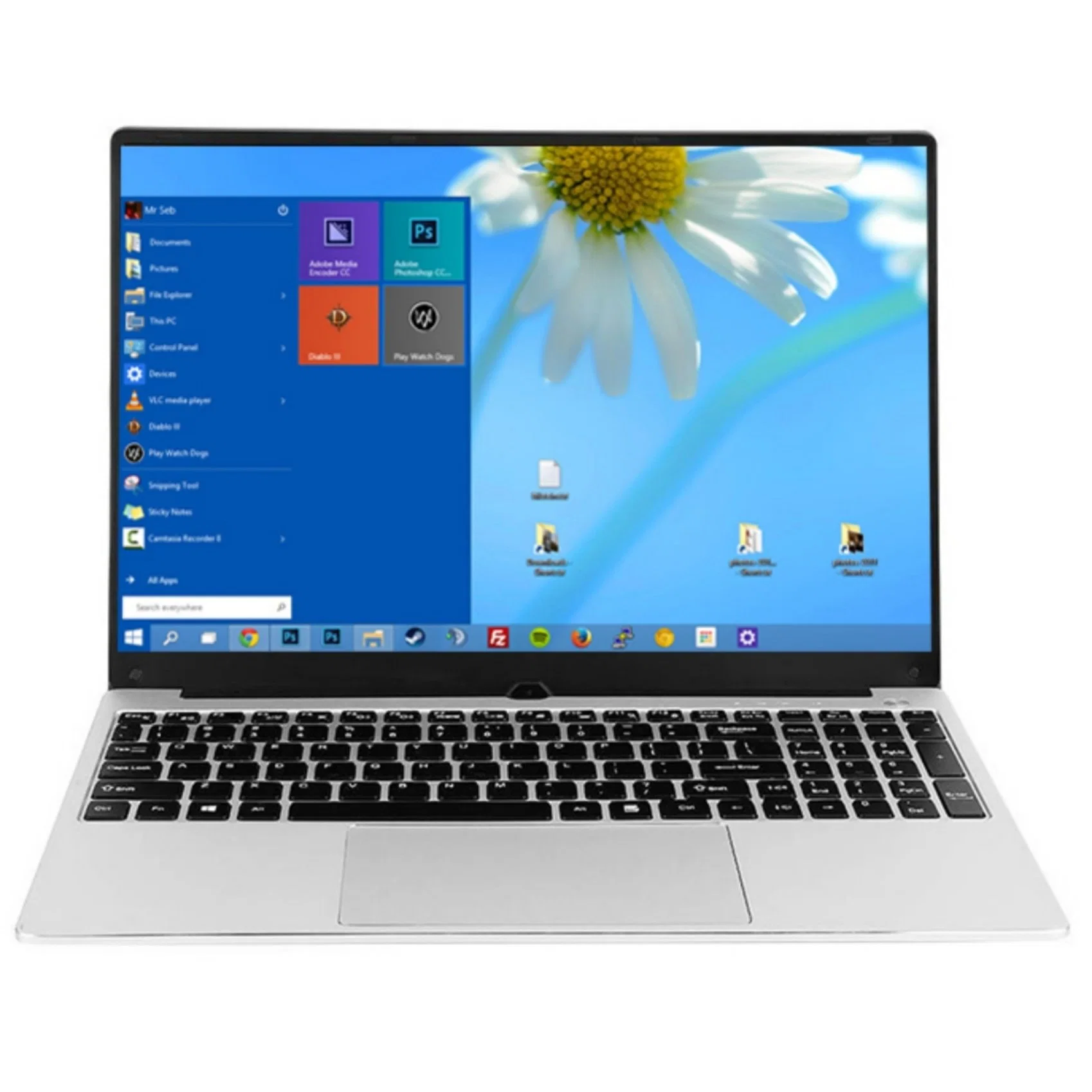 OEM Laptop15.6 Inch Intel I7 8GB RAM 1tb HDD Quad Core with DVD-RW Supports Windows Notebook