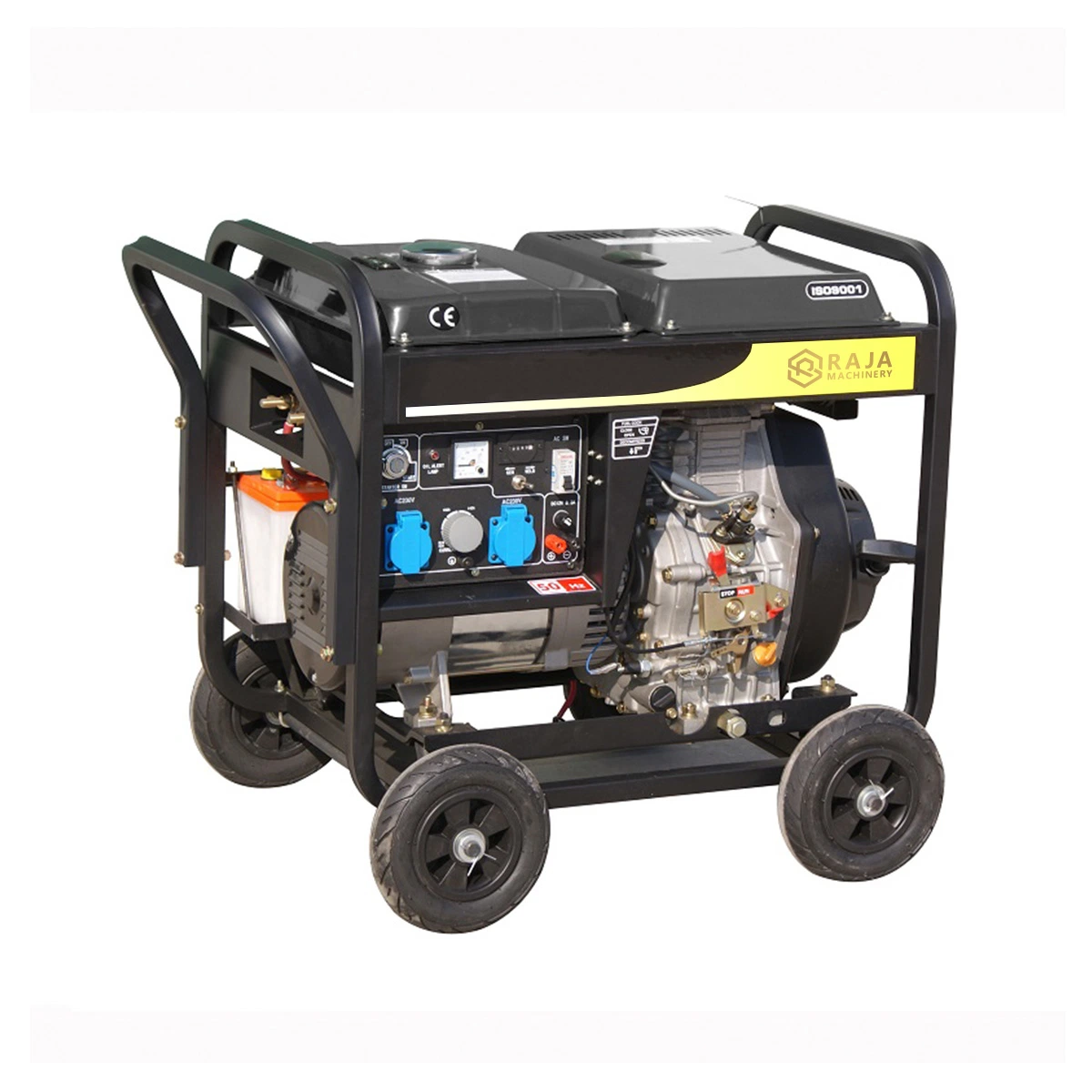 Air Cooled Multipurpose  2.2KW Diesel Welding Generator for outdoor pipe use