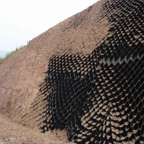 Polypropylene Plastic PP Biaxial Strech Plastic Geogrid for Road Construction