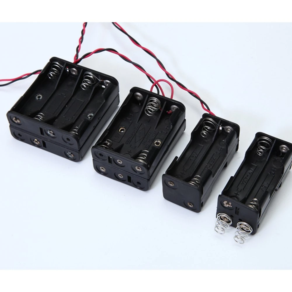 6V 4 AAA Battery Holder with Lead Wires