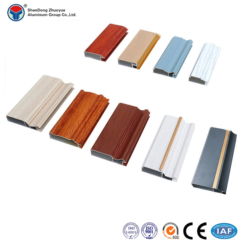 الشركة المصنعة الصين 6063 أبواب بناء ألومنيوم أللوي وتخصيص الويندوز شكل من الألومنيوم
