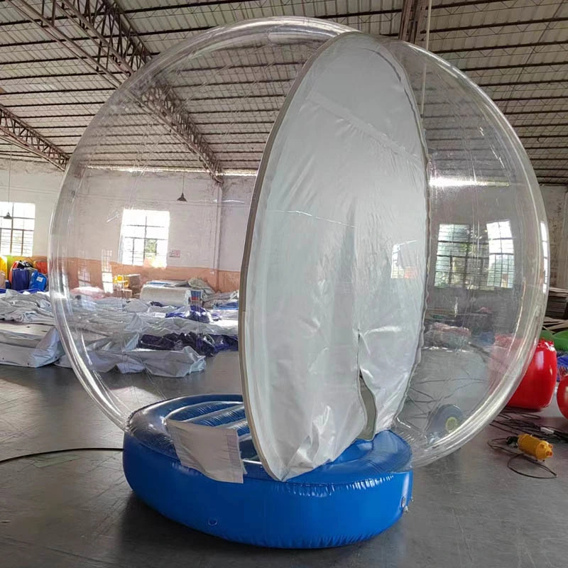 Christmas Decoration Snow Globe Inflatable Hotel Bubble Tent for Sale