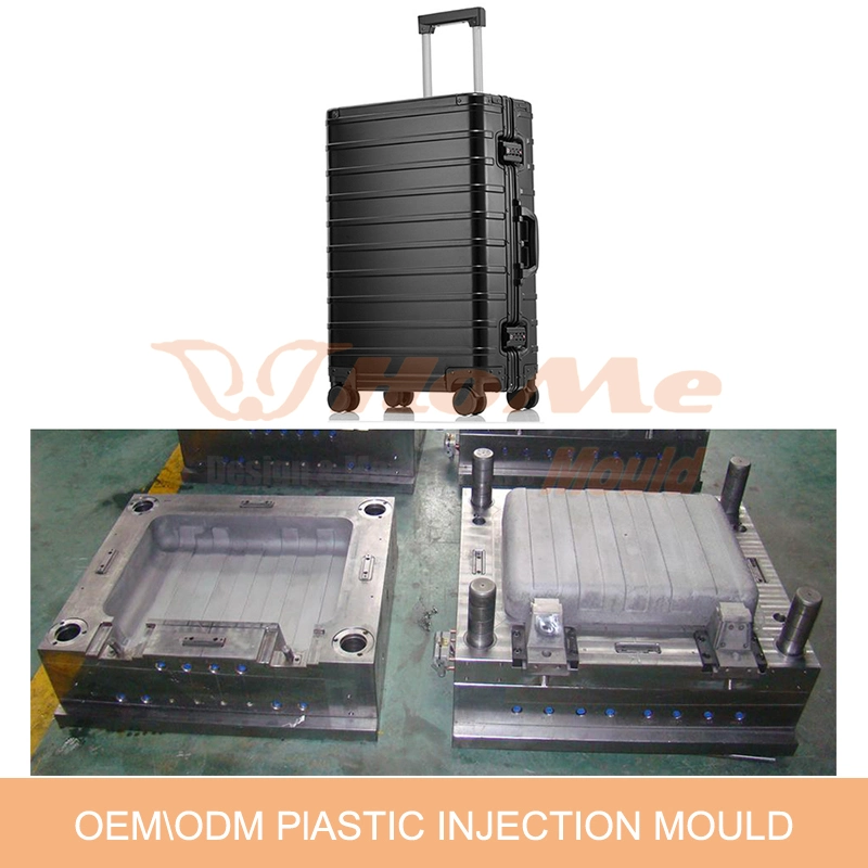 2023 OEM Quality Taizhou Mould Factory ABS PP Plastic Injection Luggage Case Mould
