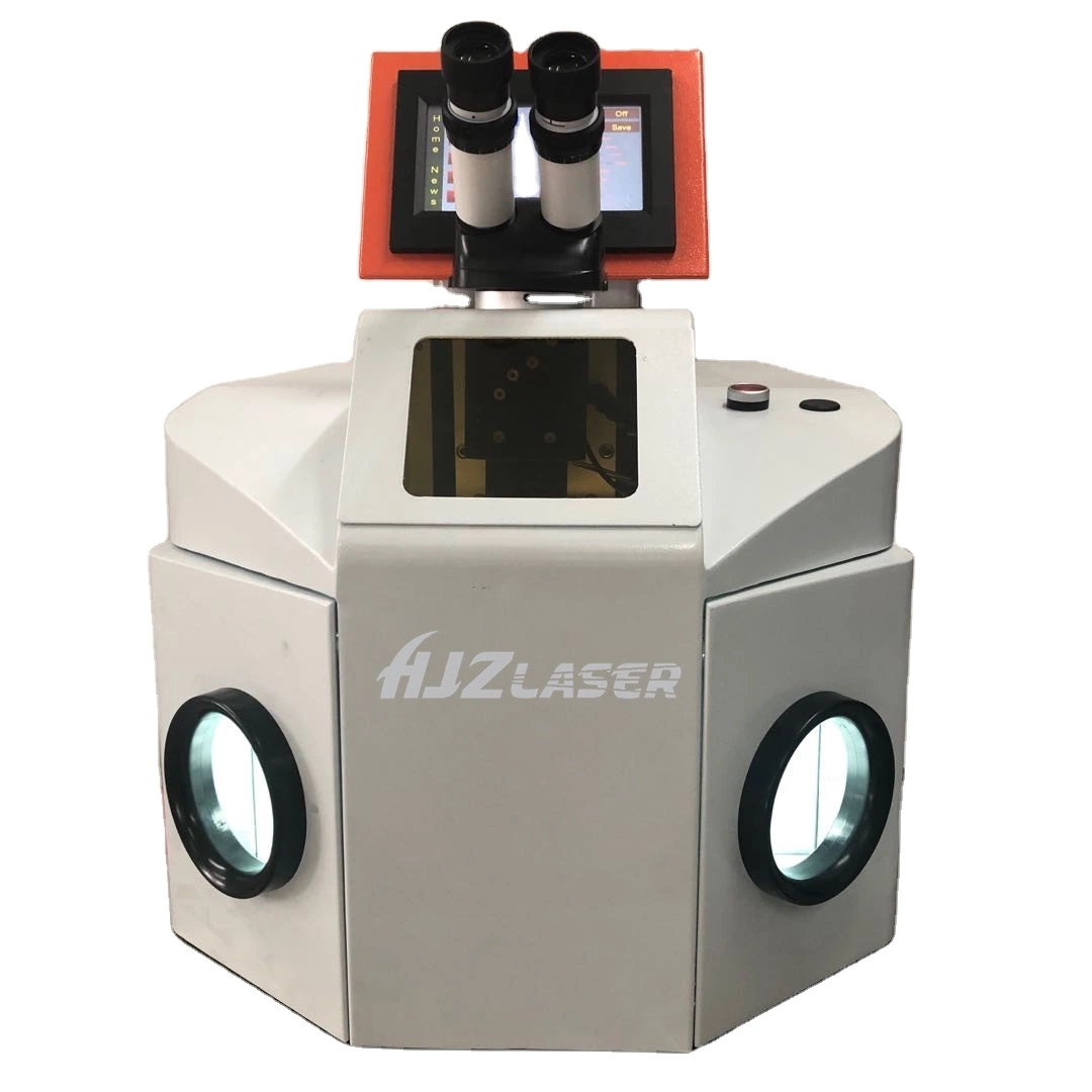 100W 200W Desktop Jewellery Welding Machine Laser Welder Dental Equipment Dentures Gold Silver Jewelry