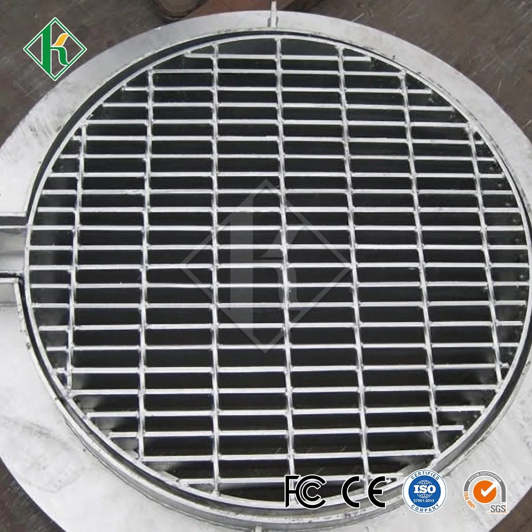 Kaiheng Industrial Metal Walkways Steel Grating Distributors Heavy Duty Trench Covers China Trench Drain Grate