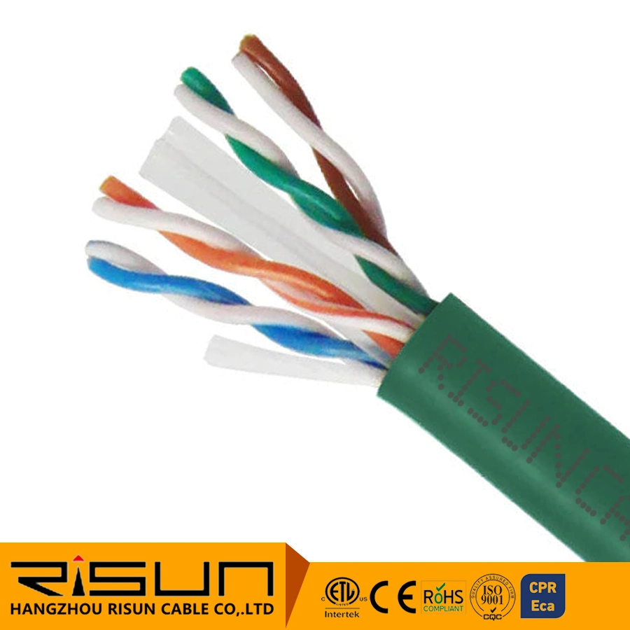 305m Per Box 23AWG Indoor Cable FTP CAT6 LAN Cable