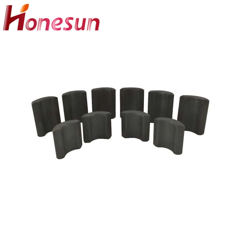 Customized Strontium Ferrite Arc Magnet for Industrial Motors