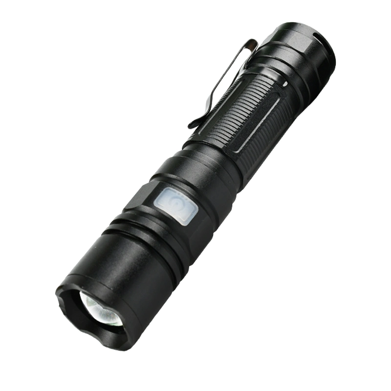 Brightenlux Hot Sale Aluminium Material Long Range High Lumens Rechargeable Portable Waterproof LED Tactical Flashlight Torch