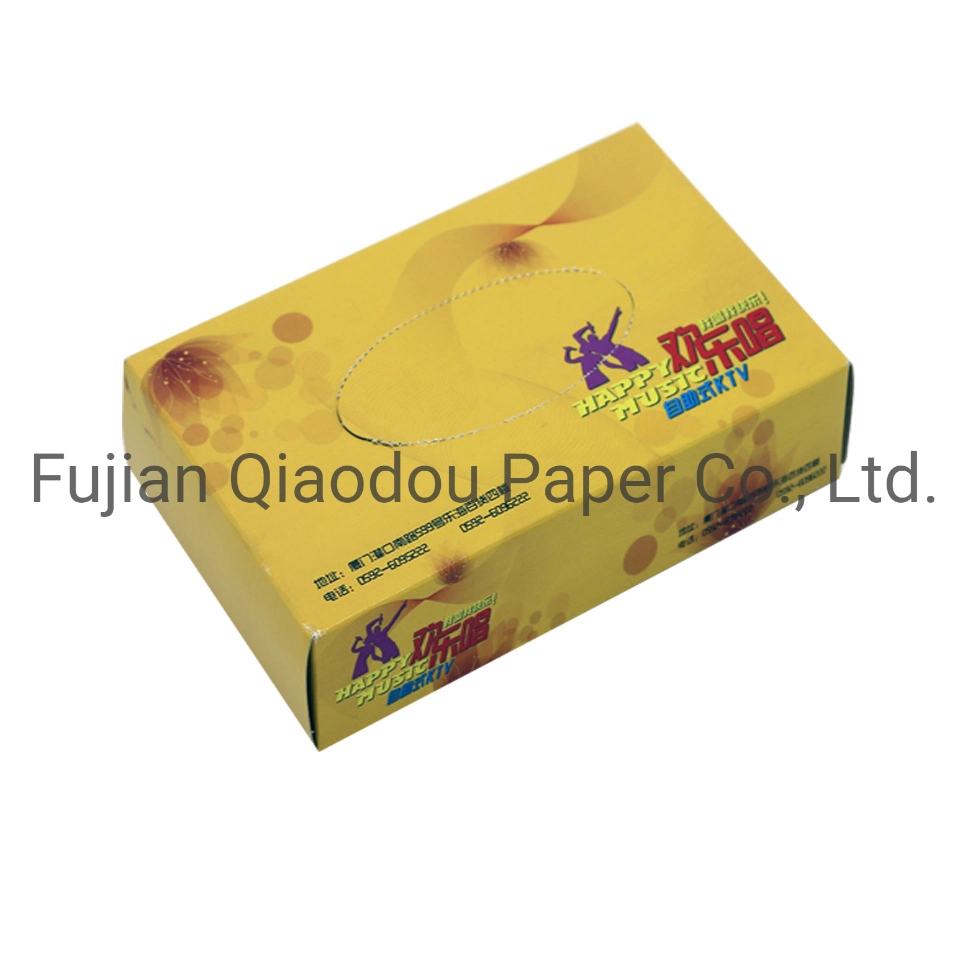 OEM Factory Virgin Pulp 2/3 Ply Facial Tissue Paper for Daily Use Household Paper Tissue