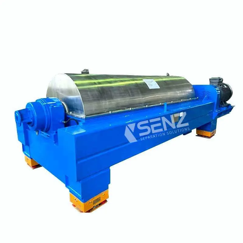 Centrífuga de grande capacidade para equipamento de maquinaria química Máquina de decantação para águas residuais Bomba centrífuga de tratamento