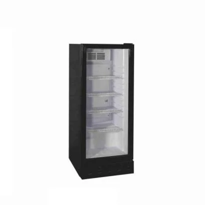 Commercial Upright Store Fridge Glass Door Beverage Refrigerator Showcase Drink Display Chille