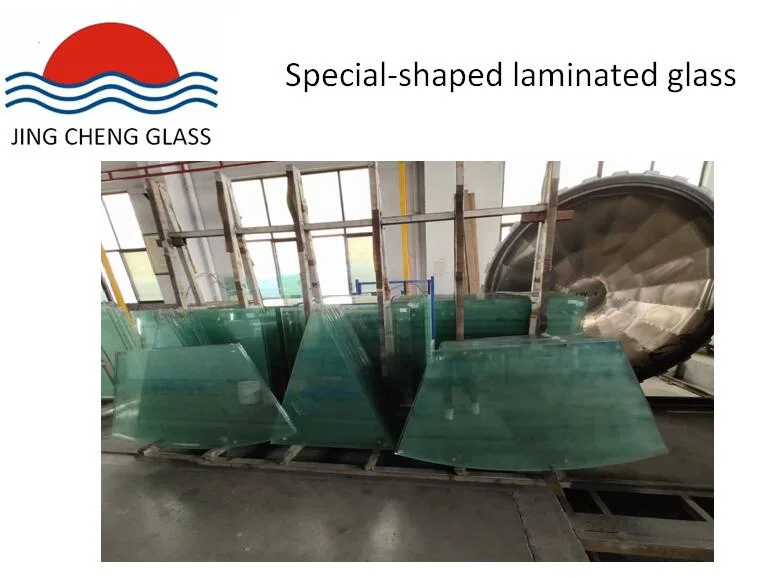 Professional Safety Transparent Tempered Special-Shaped Laminated Glass