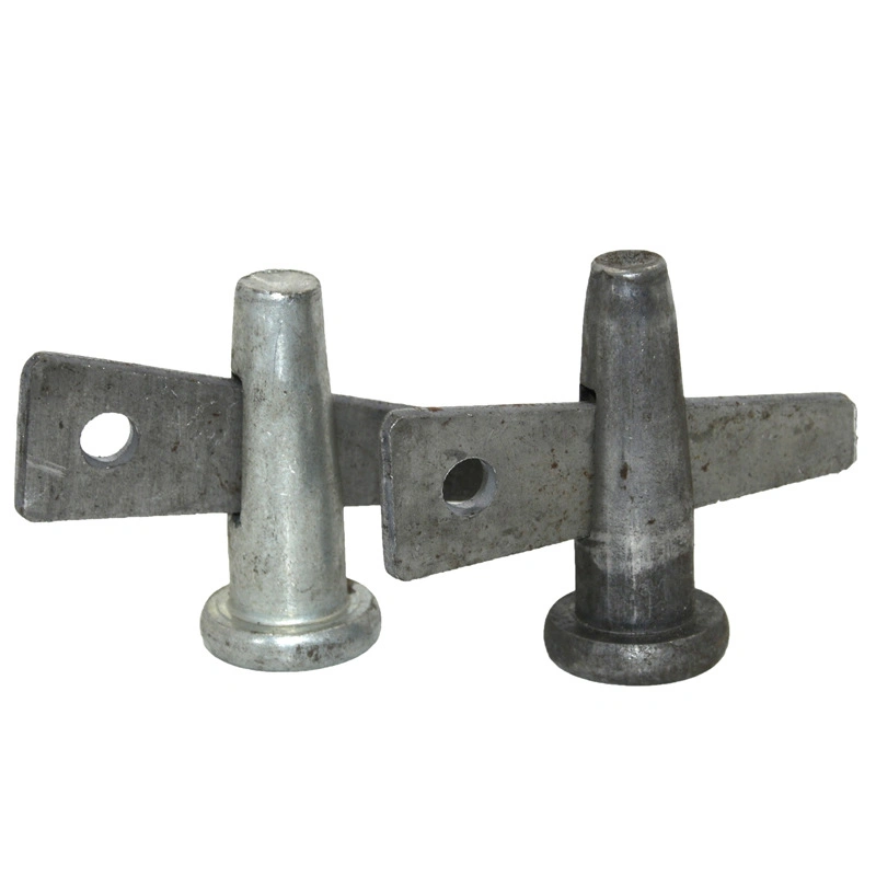 Hebei Supplier Aluminum Formwork Accessories Round Head Pin Curved Wedge Straight Wedge for Construction