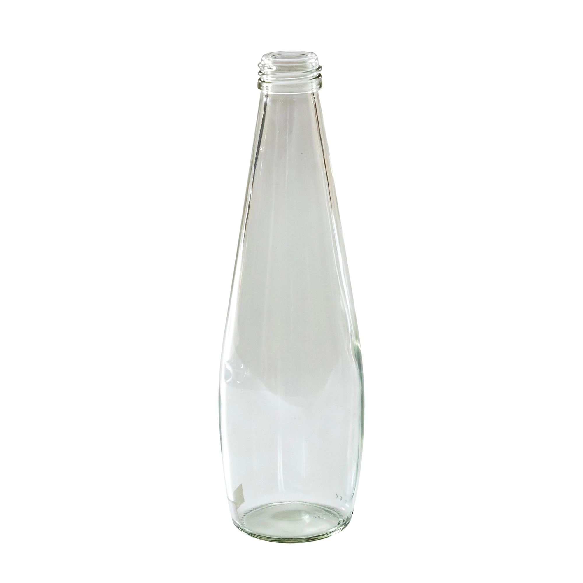 300ml Clear Colored Frosted or Decal Logo Glass Bottle with Screw Cap Beverage Mineral Water Juice Milk Glass Bottles 500ml 300ml 550ml