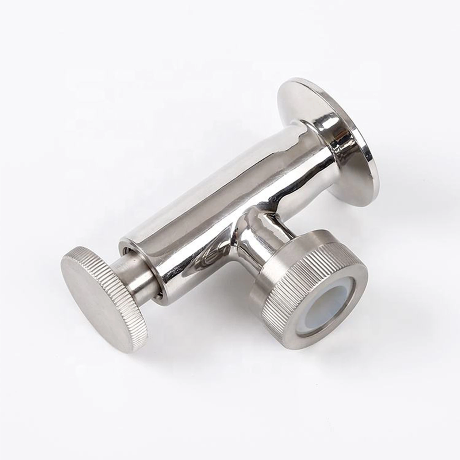 Sanitary Fuel Level Gauge Stainless Steel Water Level Bubble Gauge Tri Clamp Glass Tube Level Gauge