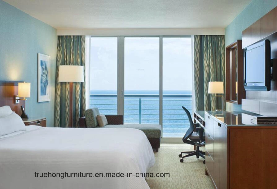 De alta calidad económico hotel de 4 Estrellas Proejct caliente de Venta de muebles Muebles de dormitorio establecido en China fabricante de muebles habitación Standard Hotel