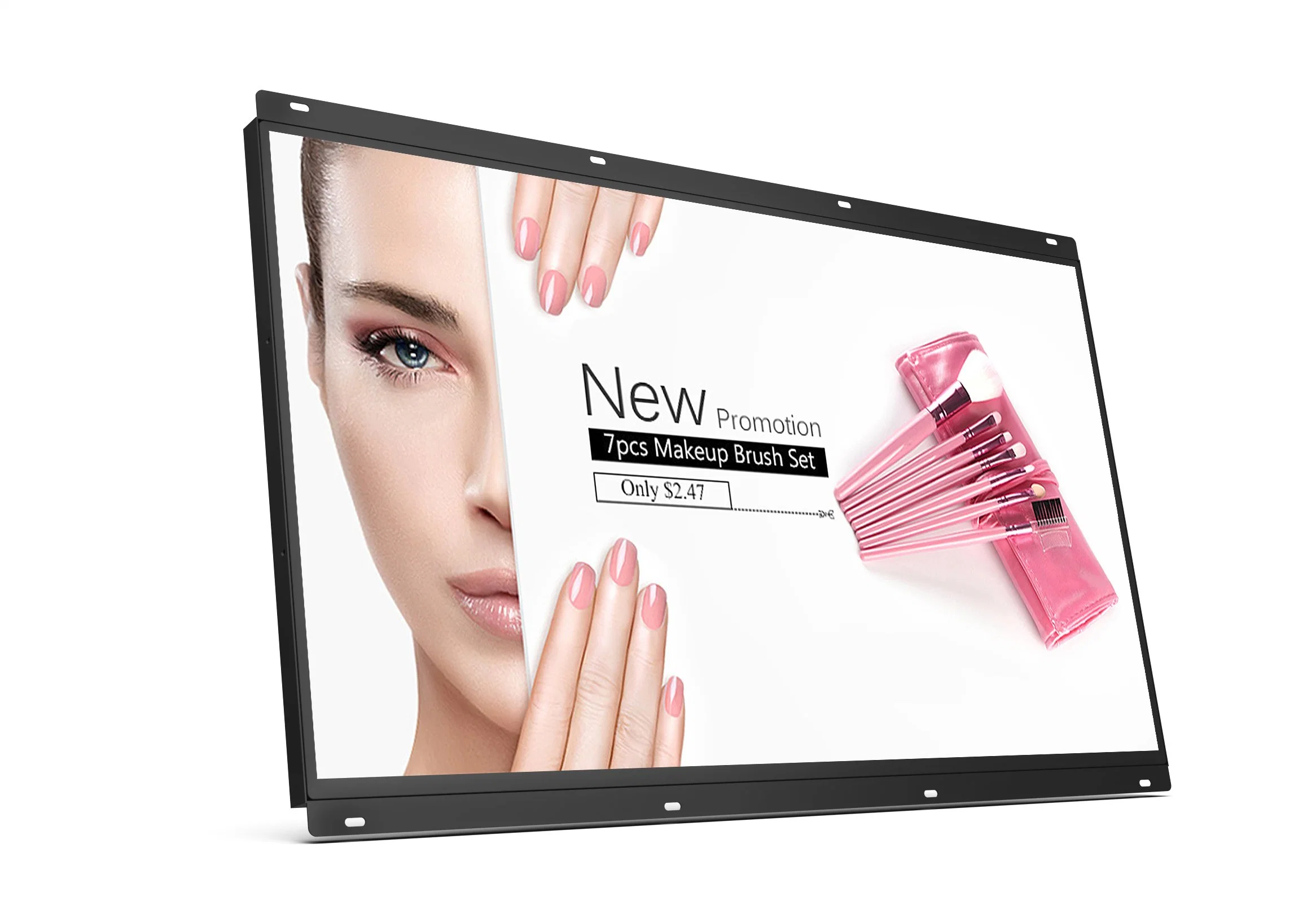 19" Open Frame LCD LED Touch Screen Monitor with Media Player