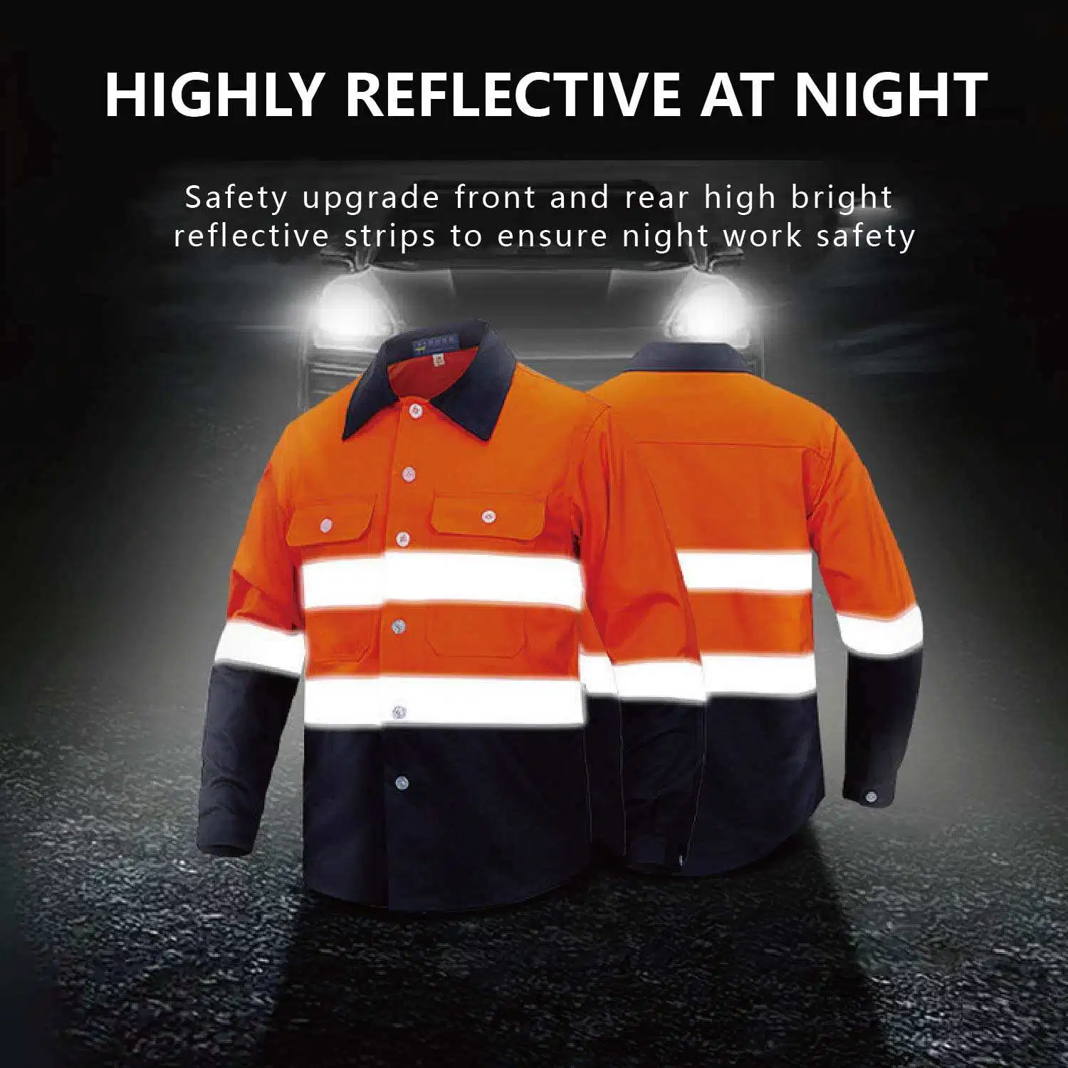 Safety Clothes Construction Industrial Protective Reflective Jacket Work Pants Safety Clothing Uniforms Workwear
