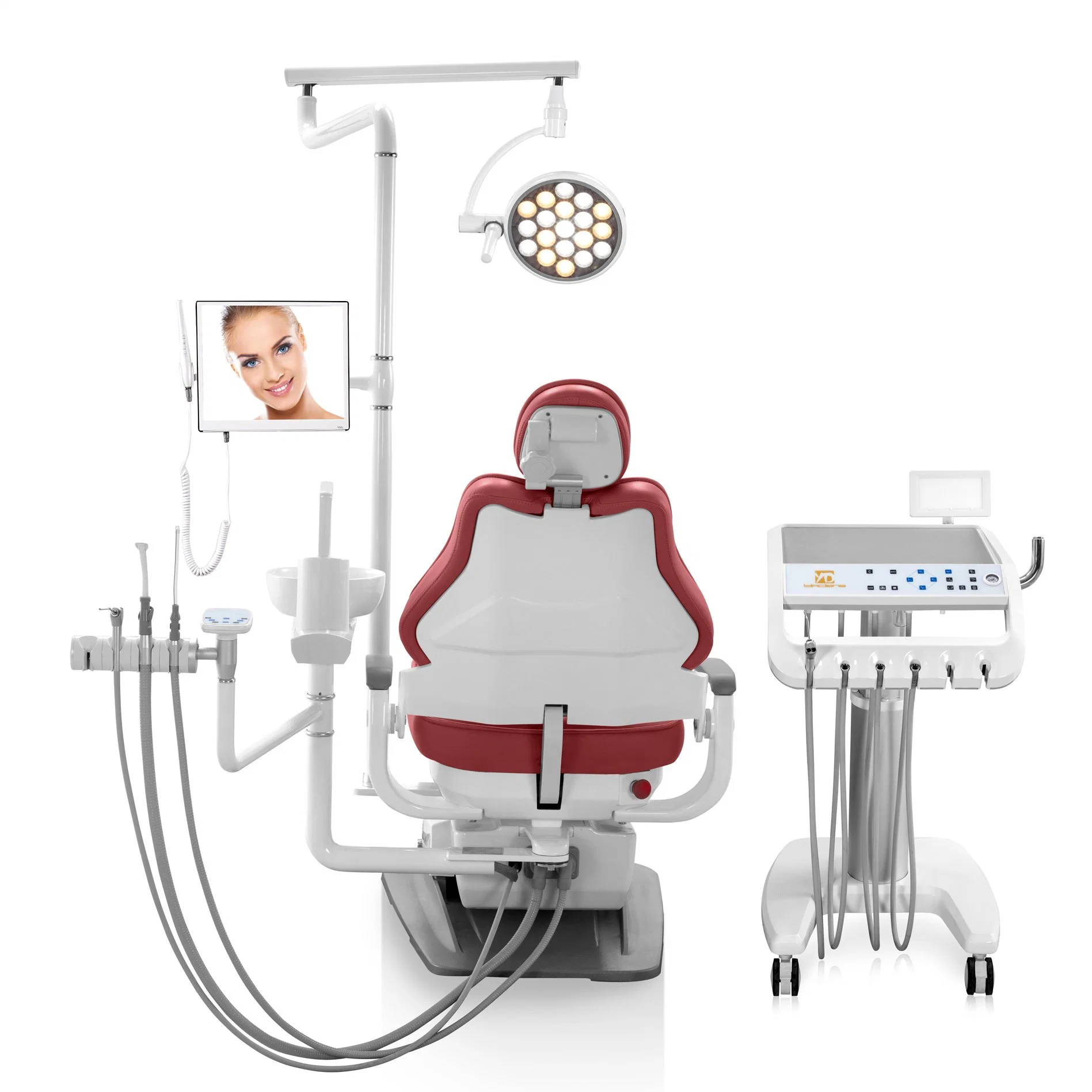 Cuidado dental Light Cure Unidad de rayos X montada en la pared Dental