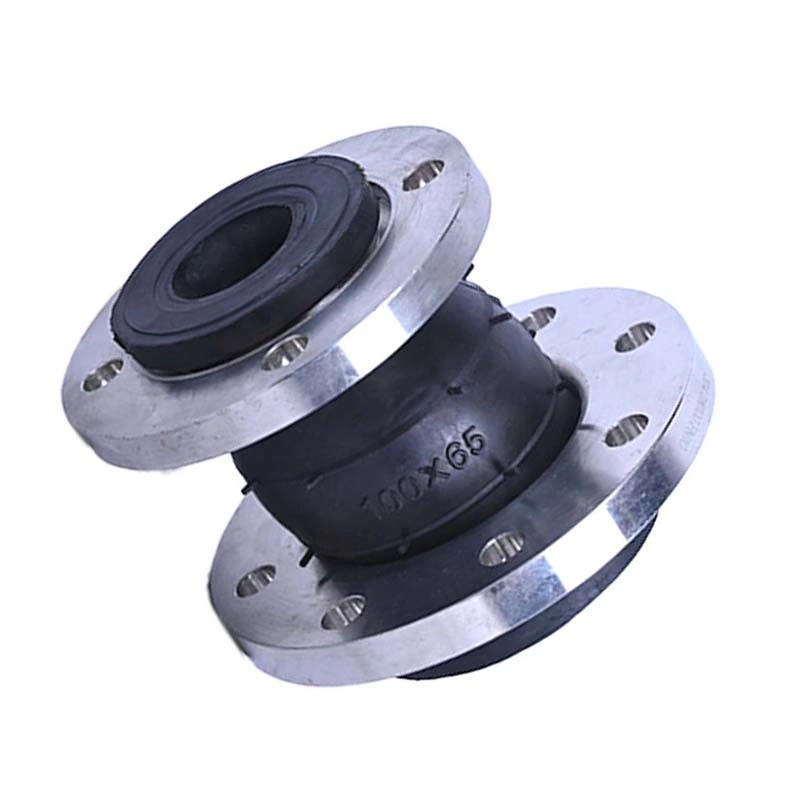 Eccentric Reducer Rubber Joint Double Flange Carbon Steel