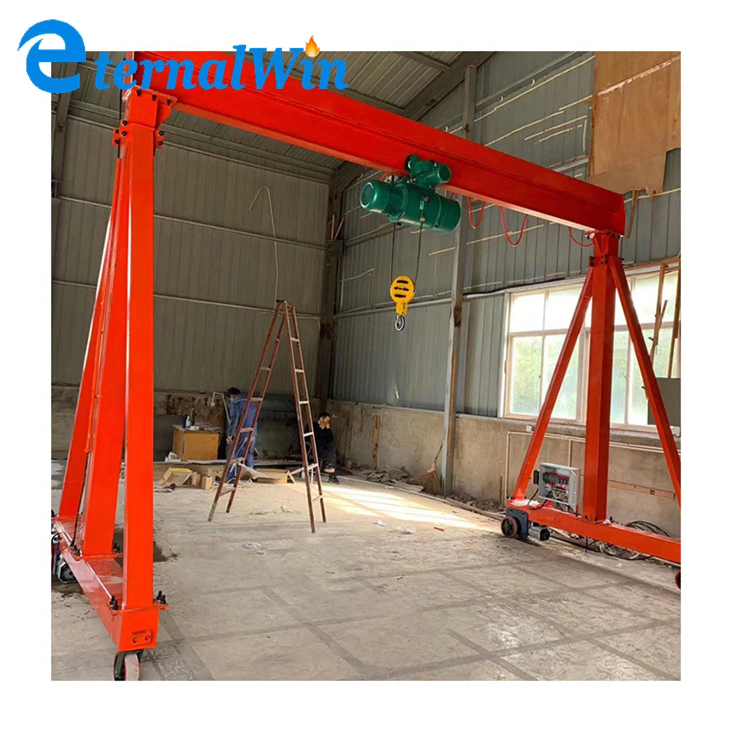 Port Container Cable Reel European Single Girder Bridge Gantry Crane Trolley 10 Ton 15 Ton Price