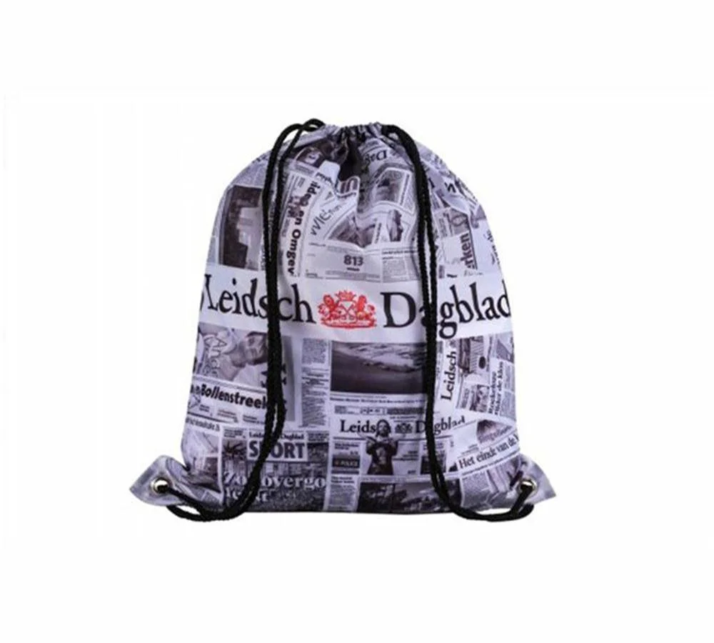 Personalized Promotinoal Reusablesmall School Sports Swimming Drawstring Bag