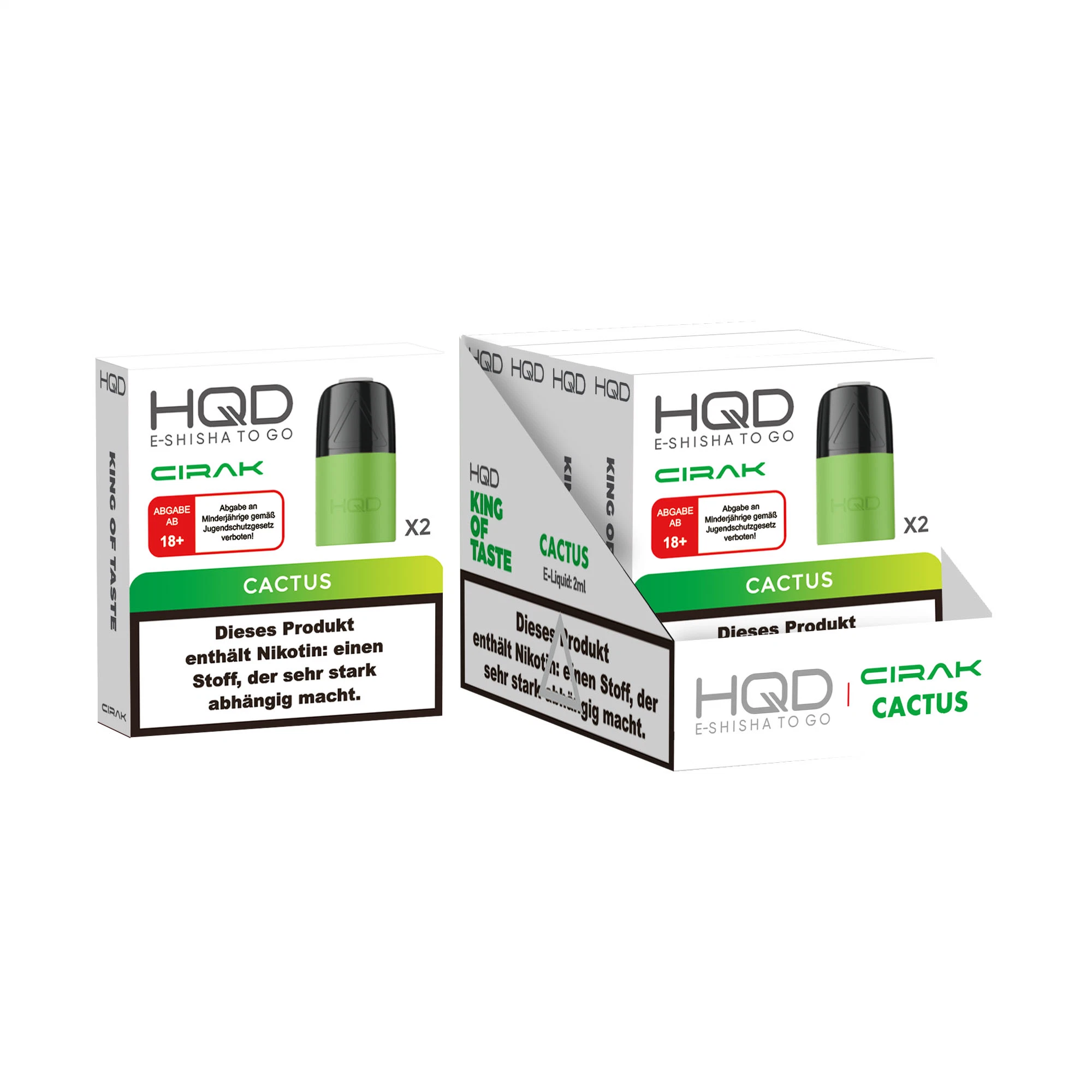 Hqd Cirak Pod System Vape 600puffs High End Made Ecigs