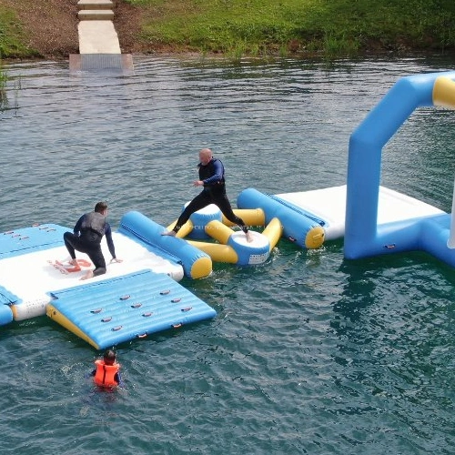 Parque aquático jogo inflável Pula-Pula de sapo inflável brinquedos para parque de diversões.