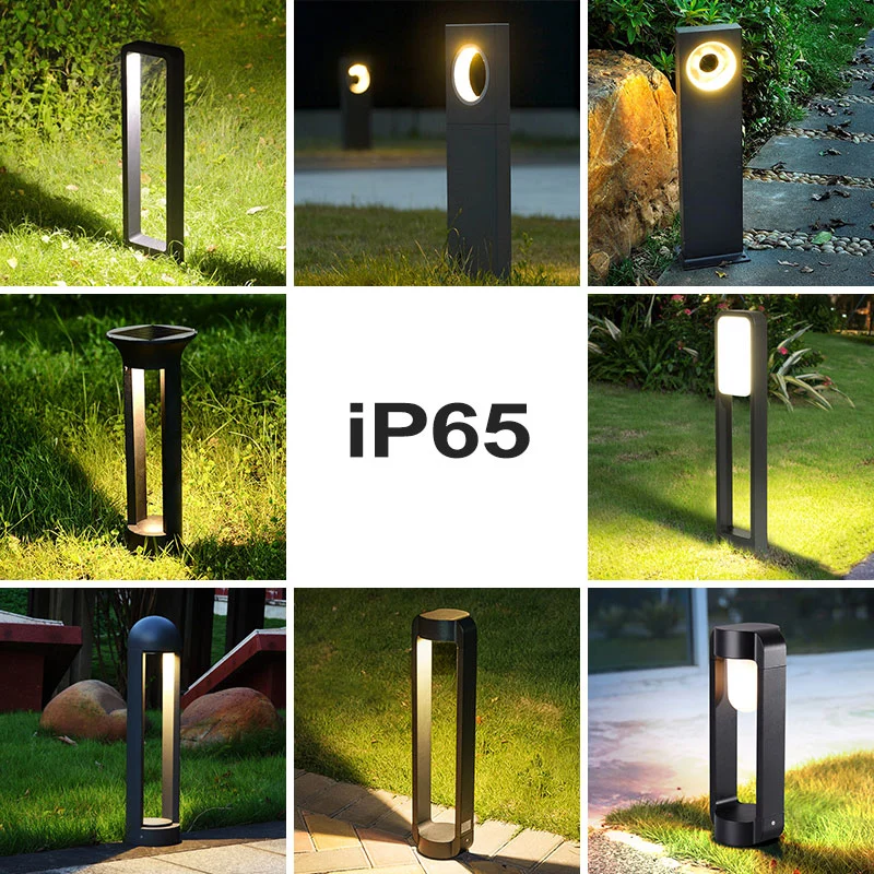 En plein air solaire Anti-Rust Powered Glow Post feux solaire de jardin