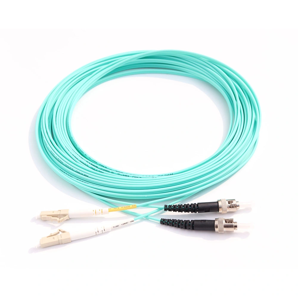 Kolorapus Duplex Fiber LC-St APC Upc Optic Patch Cord Network Jumper