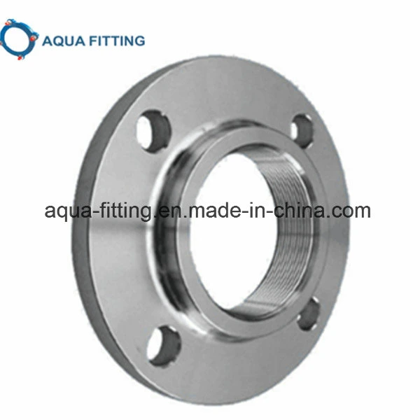 Stainless Steel Standard Flat Threaded Flange DIN2566 with ISO 9001