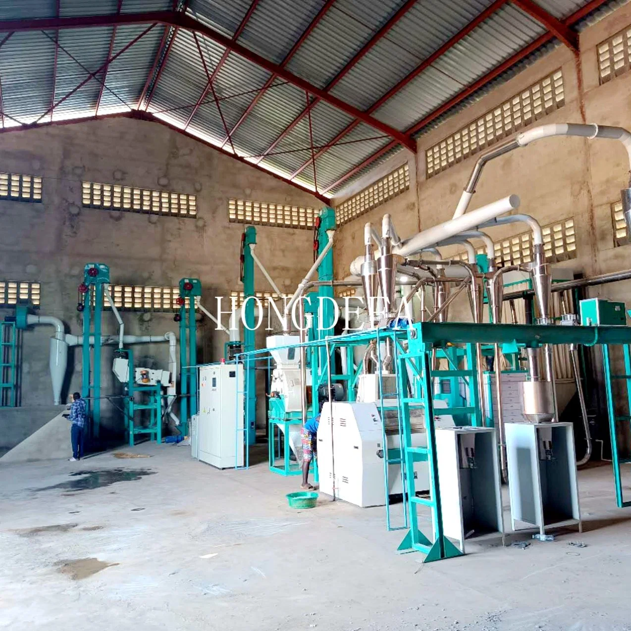 Wheat Flour Mill Automatic Line for Producing Pasta Bread and Cake